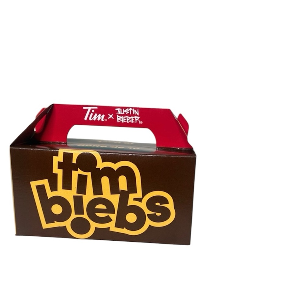 Tim Hortons x Justin Bieber Tim Biebs Box